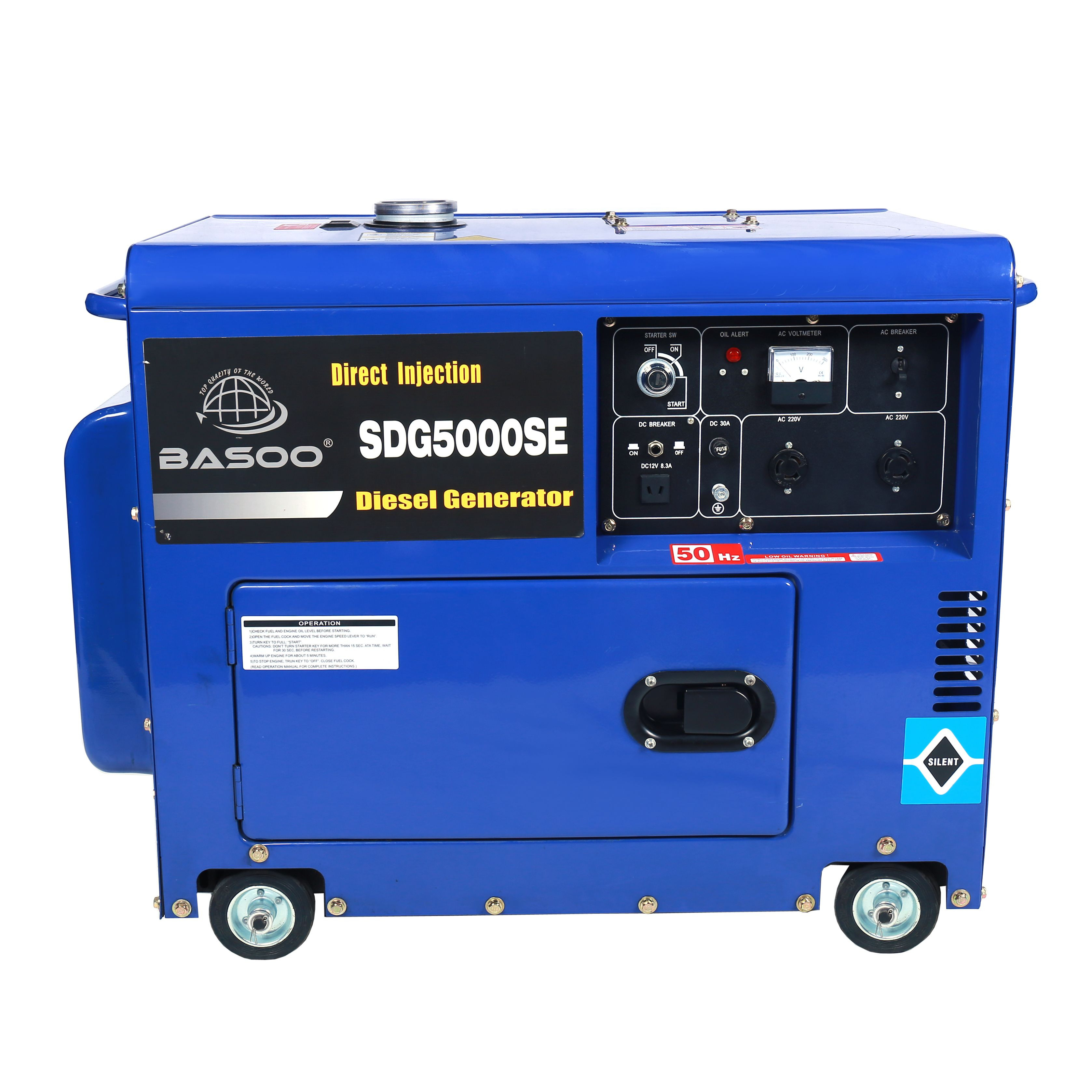 BASOO-3000/7500W Diesel Generator